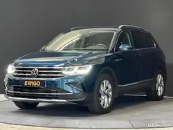 Bleu Utilisé 2022 VW Tiguan Elegance SUV | 31 990 € (Prix juste)