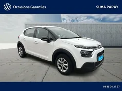 Blanc Utilisé 2021 Citroën C3 PureTech Citadine | 9 900 € (Prix juste)