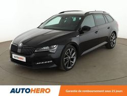Noir Utilisé 2021 Skoda Superb SportLine Break | 28 990 € (Prix assez cher)