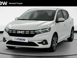 Blanc Utilisé 2024 Dacia Sandero Expression Citadine | 16 999 € (Prix juste)