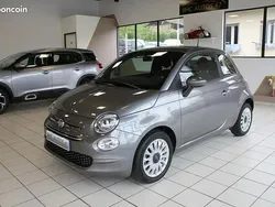 Gris Utilisé 2020 Fiat 500 Lounge Citadine | 11 400 € (Prix juste)