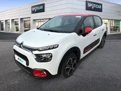 Blanc banquise (o) rouge aden Utilisé 2023 Citroën C3 PureTech Citadine | 11 489 € (Prix juste)