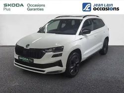 Blanc lune Occasion 2025 Skoda Karoq SUV | 34 990 € (Prix juste)