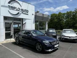 Bleu Utilisé 2017 Mercedes C220 Sportline Berline | 24 990 € (Prix assez cher)