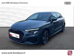 Gris daytona nacré Utilisé 2024 Audi A3 Sportback e-tron S-Line Berline | 38 990 € (Prix assez cher)