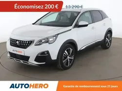 Blanc Utilisé 2018 Peugeot 3008 Allure SUV | 12 790 € (Prix juste)