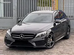 Noir Utilisé 2018 Mercedes C220 AMG Break | 12 490 €