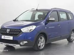 Bleu Utilisé 2021 Dacia Lodgy Stepway Monospace | 15 999 € (Prix juste)