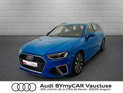 Bleu turbo Utilisé 2022 Audi A4 S-Line Break | 28 530 € (Bon prix)