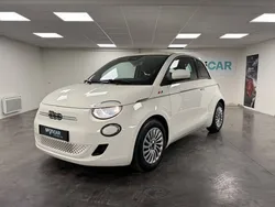 Blanc Utilisé 2021 Fiat 500e Action Citadine | 12 480 € (Prix juste)