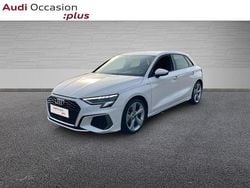 Blanc ibis Occasion 2023 Audi A3 S-Line | 34 990 € (Prix juste)