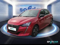 Rouge Utilisé 2023 Peugeot 208 Active Citadine | 14 290 € (Prix juste)