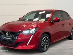 Rouge Utilisé 2021 Peugeot 208 Allure Citadine | 12 799 € (Prix juste)