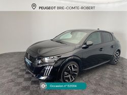 Noir Utilisé 2024 Peugeot 208 GT Citadine | 21 480 € (Prix juste)