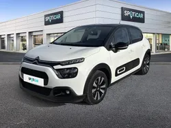 Blanc banquise (o) noir perla nera Utilisé 2023 Citroën C3 PureTech Citadine | 13 990 € (Prix assez cher)