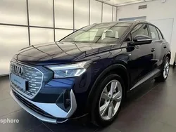 Bleu navarre métallisé Utilisé 2025 Audi Q4 e-tron S-Line SUV | 56 999 €