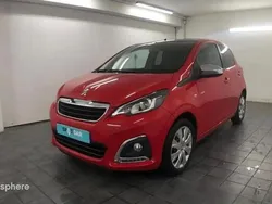 Rouge Utilisé 2020 Peugeot 108 Active Citadine | 9 490 € (Prix juste)
