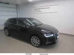 Noir Utilisé 2020 Audi A3 Sportback Berline | 24 590 € (Prix juste)