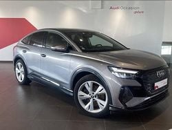 Gris Occasion 2022 Audi Q4 Sportback e-tron S-Line SUV | 39 990 € (Bon prix)