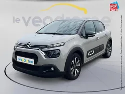 Noir Utilisé 2023 Citroën C3 PureTech Citadine | 13 499 € (Prix juste)