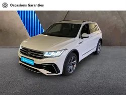 Blanc Utilisé 2024 VW Tiguan R-line SUV | 41 490 € (Prix juste)