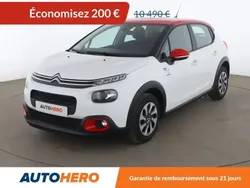Blanc Utilisé 2020 Citroën C3 PureTech Citadine | 9 690 € (Bon prix)