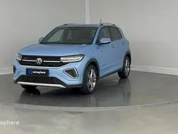 Bleu Utilisé 2024 VW T-Cross R-line SUV | 27 499 € (Prix assez cher)