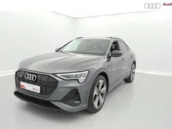 Gris daytona nacré Utilisé 2021 Audi e-tron Sportback S-Line SUV | 54 990 € (Prix cher)