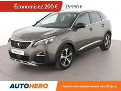Gris Utilisé 2017 Peugeot 3008 GT-line SUV | 15 790 € (Prix juste)