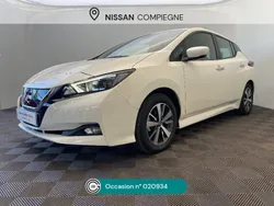 Blanc Utilisé 2021 Nissan Leaf Acenta Citadine | 14 990 € (Prix assez cher)