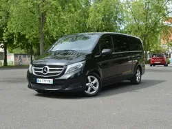 Noir Utilisé 2016 Mercedes V220 Monospace | 25 500 € (Bon prix)