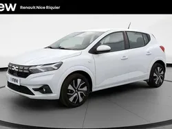Blanc Utilisé 2024 Dacia Sandero Expression Citadine | 14 599 € (Bon prix)