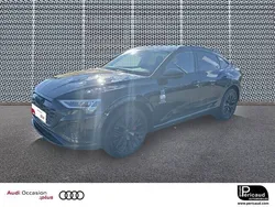 Noir mythe métallisé Utilisé 2024 Audi Q8 Sportback e-tron S-Line SUV | 86 500 € (Bon prix)