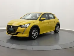 Jaune Utilisé 2021 Peugeot e-208 Active Citadine | 15 990 € (Prix juste)