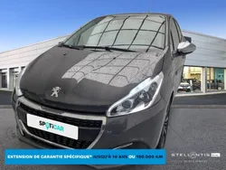 Gris Utilisé 2018 Peugeot 208 S Citadine | 10 290 € (Prix juste)