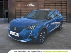 Bleu Utilisé 2021 Peugeot e-2008 GT-line SUV | 17 990 € (Prix assez cher)