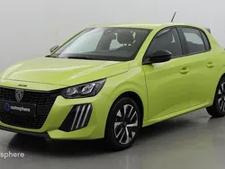 Jaune Nouvelle 2024 Peugeot 208 Active Citadine | 19 299 € (Bon prix)