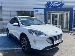 Blanc glacier Utilisé 2020 Ford Kuga Titanium SUV | 21 990 € (Prix juste)