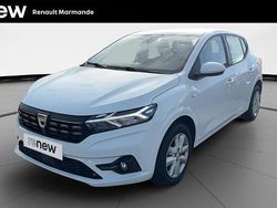 Blanc Utilisé 2022 Dacia Sandero Comfort Citadine | 12 699 € (Prix juste)