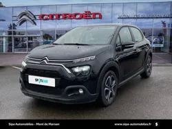 Noir Utilisé 2024 Citroën C3 PureTech Citadine | 11 790 € (Bon prix)