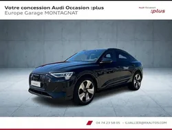Noir mythe métallisé Utilisé 2023 Audi e-tron Sportback S-Line SUV | 55 890 € (Prix cher)