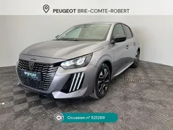 Gris Utilisé 2024 Peugeot 208 Allure Citadine | 18 980 € (Bon prix)