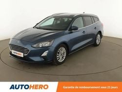 Bleu Occasion 2019 Ford Focus Titanium Break | 16 590 € (Super prix)