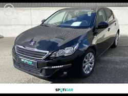 Noir Utilisé 2016 Peugeot 308 Style Berline | 9 450 € (Prix cher)