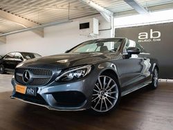 Gris Utilisé 2017 Mercedes C180 AMG line Cabriolet | 28 990 € (Bon prix)
