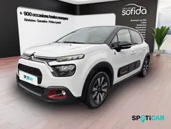 Noir Utilisé 2020 Citroën C3 PureTech Citadine | 10 990 € (Prix juste)