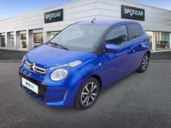 Bleu calvi (n) Utilisé 2021 Citroën C1 Shine Citadine | 9 999 € (Prix juste)