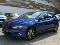 Bleu Utilisé 2021 VW Polo Active Citadine | 16 990 € (Prix juste)