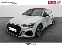 Blanc glacier métallisé Utilisé 2024 Audi A3 Sportback e-tron Competition Berline | 41 990 € (Prix cher)
