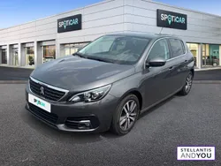 Gris Utilisé 2020 Peugeot 308 Allure Berline | 12 990 € (Prix juste)